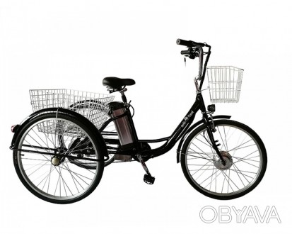 Электровелосипед дорожный трехколесный 24/20" Kelb.Bike 500W+PAS
Трёхколёсный эл. . фото 1