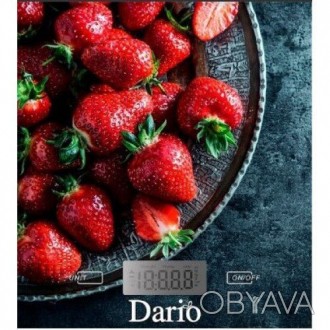 Весы кухонные Dario DKS-507-Strawberry Весы кухонные Dario DKS-507-Strawberry - . . фото 1