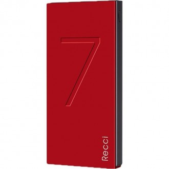 Внешний аккумулятор 7000 mAh Faith RS-7000 red Recci CC200057. Київ. фото 1 Внешний аккумулятор 7000 mAh Faith RS-7000 red Recci CC200057. Київ. фото 1