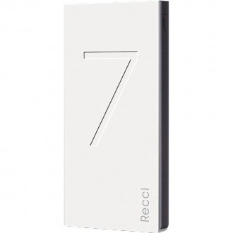 Внешний аккумулятор 7000 mAh Faith RS-7000 white Recci CC200053. Київ. фото 1 Внешний аккумулятор 7000 mAh Faith RS-7000 white Recci CC200053. Київ. фото 1