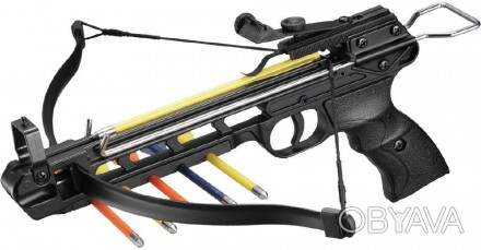 Пістолетний арбалет Man Kung MK-50A2 – це модель, яка підійде для навчання стріл. . фото 1
