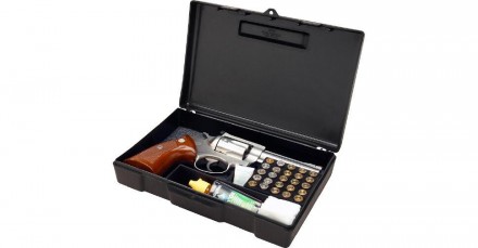 Кейс MTM Handgun Storage Box призначений для тривалого зберігання пістолетів і р. . фото 2
