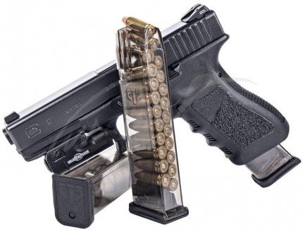 Магазин збільшеної ємності для Glock 9 мм від компанії ETS.Корпус виготовлений з. . фото 4