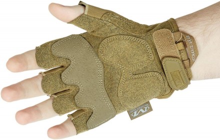 Рукавички Mechanix M-Pact Fingerless – безпалі тактичні рукавички нового поколін. . фото 5