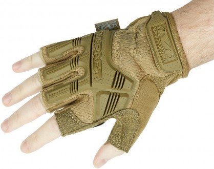 Рукавички Mechanix M-Pact Fingerless – безпалі тактичні рукавички нового поколін. . фото 4
