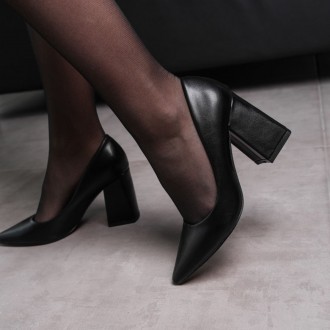 Женские туфли черные Ceedee 3581 Туфли женские выполнены из искусственной кожи. . . фото 9