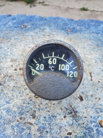 Продам Датчик-покажчик температури 120 градусів авіаційний СРСР 
, якісний стан . . фото 4
