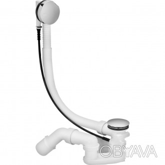 285357 Сифон для ванны пластиковый перелив-автомат Simplex VIEGA 
Производство -. . фото 1