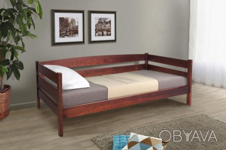 Кровать односпальная деревянная Лева Деревянная кровать Лева - односпальная кров. . фото 1