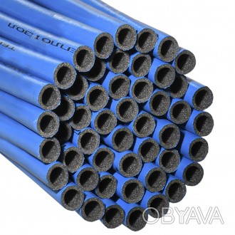 Утеплювач EXTRA для труб (6мм), ф28 ламінований синій ″Теплоізол″, 
Внутрішній д. . фото 1