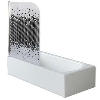Шторка для ванної ELBA 80В Mosaic
Бренд: BRAVO
Ширина: 80см.
Висота: 140см.
Мате. . фото 2