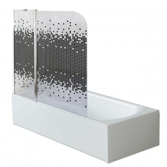 Шторка для ванной ENZA 120B Mosaic
Бренд: BRAVO
Ширина: 120см.
Висота: 140см.
Ма. . фото 2