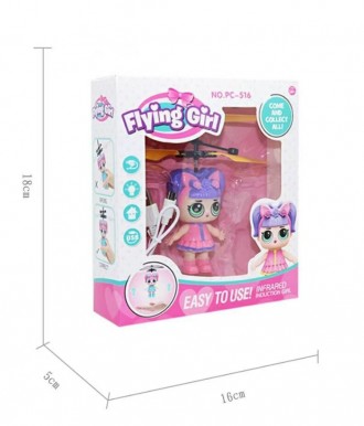 Летающая кукла Flying Girl
 
 
Летающие игрушки прекрасно развивают детей, помог. . фото 3