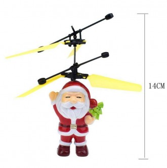 Летающая Игрушка Flying Santa Санта Клаус Летающий Дед Мороз
Летающая игрушка Fl. . фото 3