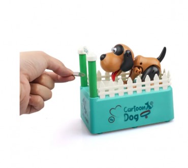 Зелений/червоний моделювання пластиковий банк мила собака Монета коробка, цифров. . фото 3