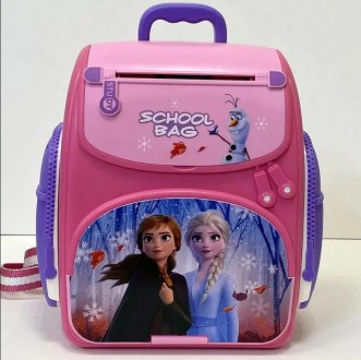 Дитячий рюкзак — сейф із кодовим замком, купюроприймачем і відбитком пальця.
Не . . фото 4
