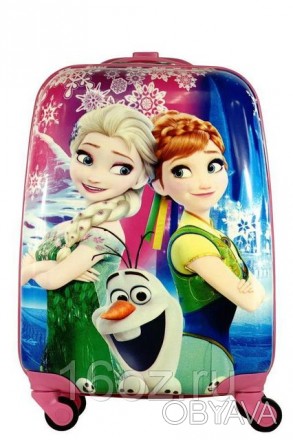 Чемодан ручная кладь детский дорожный качество эконом Frozen-Холодное сердце. . фото 1 Дорогие наши Покупатели, Рады приветствовать Вас, в Нашем Самом интересном магаз. . фото 1