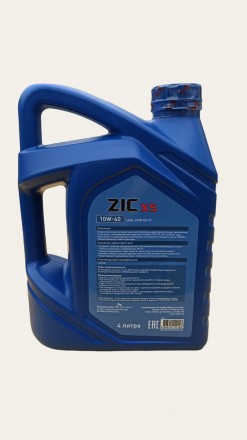 ZIC X5 10W-40 высококачественное полусинтетическое моторное масло для бензиновых. . фото 5