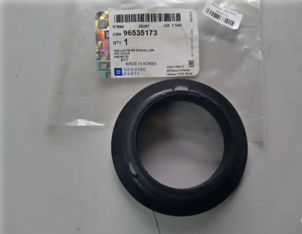 Прокладка задней пружины нижняя (проставка) Авео T200/250/255 GM 96535173. Запорожье. фото 1 Прокладка задней пружины нижняя (проставка) Авео T200/250/255 GM 96535173. Запорожье. фото 1