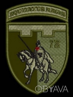 Шеврон 78 отдельный батальон ТРО Ивано-Франковск. . фото 1