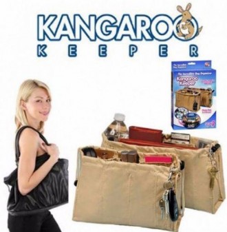 Преимущества органайзера для сумки Kangaroo Keeper :
- в мгновение ока рассортир. . фото 2
