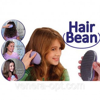 Расческа для запутанных волос Hair Bean легко справится с любым волосом. Теперь . . фото 4
