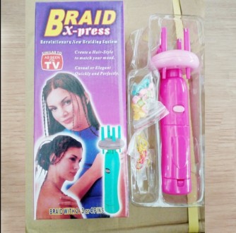 
Прибор для плетения косичек Braid X-press
С Braid X-press можно за пару секунд . . фото 10