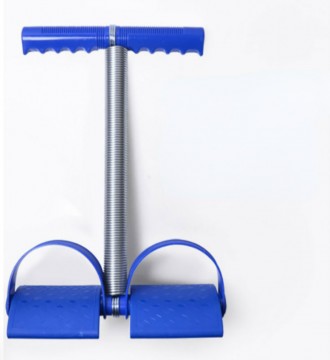 Домашній тренажер — еспандер із пружиною для м'язів грудей, преса, рук і ніг TUM. . фото 8