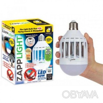 Принцип работы лампы Zapp Light очень прост: ультрафиолетовое излучение привлека. . фото 1