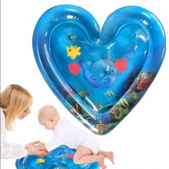 Надувной детский водный коврик для стимуляции развития ребенка в игровой форме. . . фото 2
