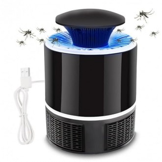 Ловушка для комаров электрическая Mosquito Killer Trap Lamp Black работа от USB
. . фото 2