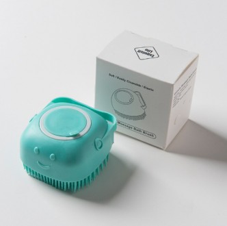 Силиконовая массажная щетка для ванны Silicone Massage Bath Brush предназначена . . фото 11
