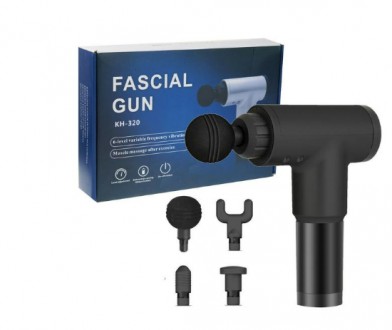 Мышечный массажер Fascial Gun КН-320 используется для уменьшения мышечной боли, . . фото 2