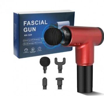 М'язовий масажер Fascial Gun КН-320 використовується для зменшення м'язового бол. . фото 2