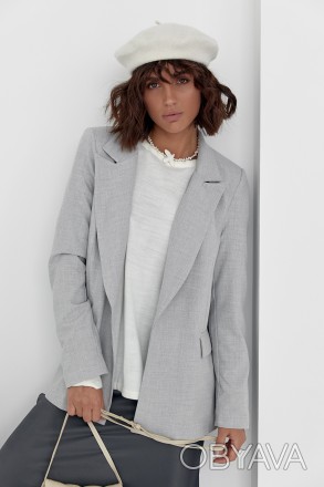 В базовом женском гардеробе обязательно должен быть стильный пиджак. Такая вещь . . фото 1