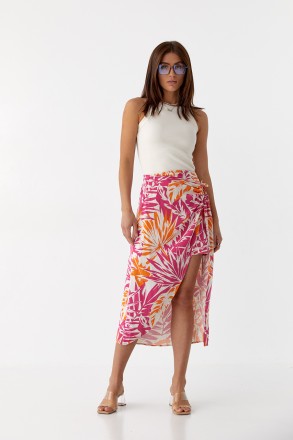 Эта красивая юбка с растительными узорами станет одной из твоих самых любимых эт. . фото 4