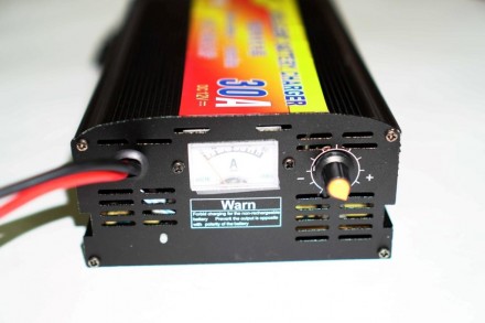 Зарядний пристрій для автомобіля 12 вольтів 30 амперів, UKC Battery Charger 30A
. . фото 3