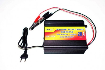 Зарядний пристрій для автомобіля 12 вольт 20 ампер, UKC Battery Charger 20A
Кож. . фото 6