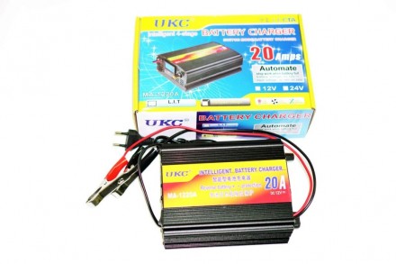 Зарядний пристрій для автомобіля 12 вольт 20 ампер, UKC Battery Charger 20A
Кож. . фото 2
