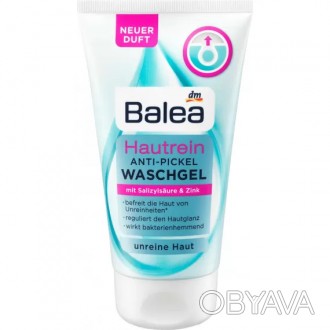
Гель для вмивання обличчя Balea Soft & Clear - ідеальний вибір для проблемної ш. . фото 1