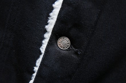 Джинсовые мужские куртки, внешне выполнены с плотного коттона, утеплитель белый . . фото 4