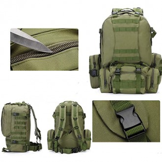 Тактические армейский военный штурмовой рюкзаки.
Рюкзак для активного отдыха: по. . фото 4
