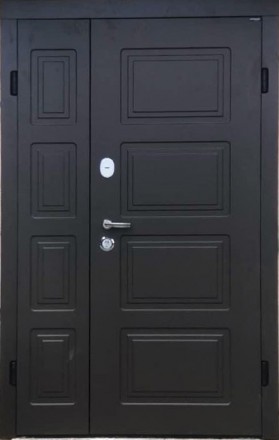 Уличная входная бронированная дверь "ТМ Портала" серии "Люкс RAL" с влагостойкой. . фото 2