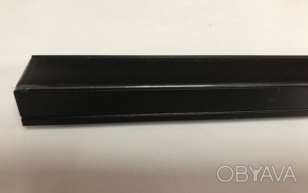 Анодированный черный алюминиевый профиль - это безупречный инструмент для оформл. . фото 1