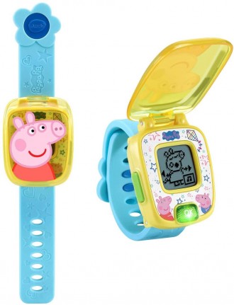 Детские интерактивные часы Свинка пеппа VTech Peppa Pig Learning Watch. Київ. фото 1 Детские интерактивные часы Свинка пеппа VTech Peppa Pig Learning Watch. Київ. фото 1