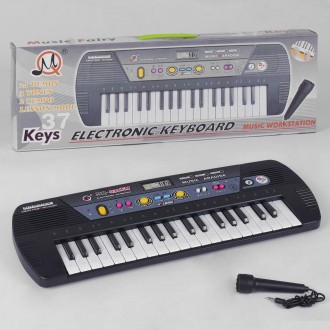 Пианино - синтезатор с микрофоном арт. MQ 031 FM
Данная модель пианино порадует . . фото 3