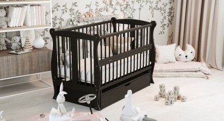 Ексклюзивна модель дитячого ліжечка Грація - вибір люблячих батьків для свого ма. . фото 2