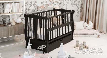 Ексклюзивна модель дитячого ліжечка Грація - вибір люблячих батьків для свого ма. . фото 1