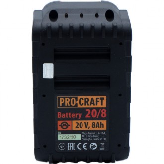 Акумуляторна батарея Procraft Battery 20/8 8 Аг - це сучасний і універсальний ап. . фото 6