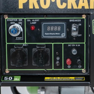 Генератор дизельний Procraft DP35 ― це надійний і потужний генератор, що підходи. . фото 3